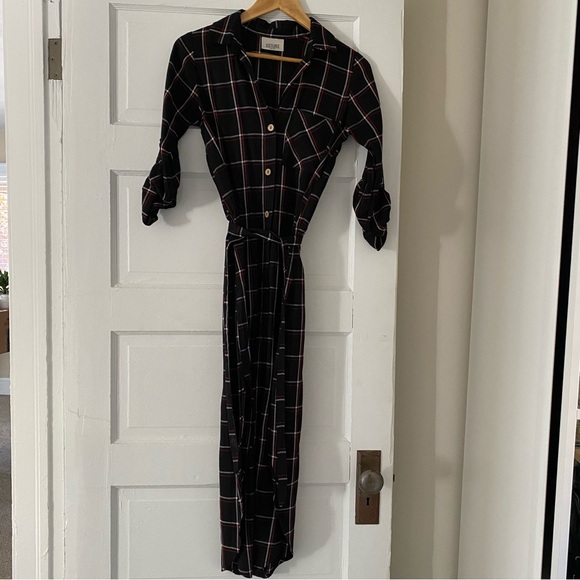 Lulus | Monmartre Plaid Shirtdress - Picture 7 of 7